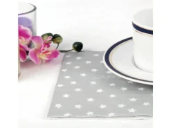 Bestlivings Servietten 33 x 33 cm 3 Lagig 20er Pack Sterneküche