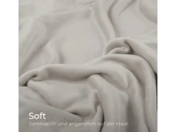 Hot Bestlivings Spannbettlaken Cashmere Touch - 160 x 200 cm Beige