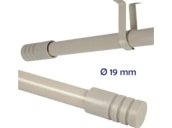 Online Bestlivings Stilgarnitur Modern Ausziehbar 115 bis 200cm Taupe