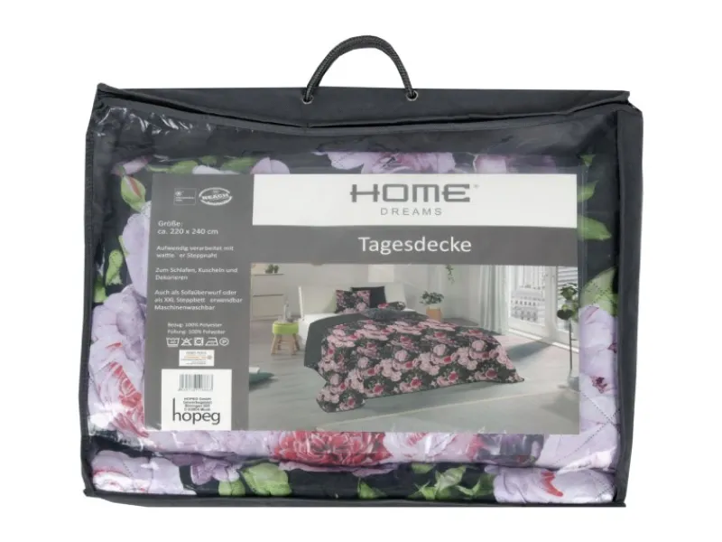 Bestlivings Tagesdecke Lilia Lila