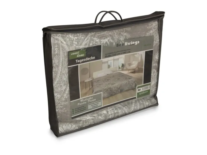 Bestlivings Tagesdecke Paisley
