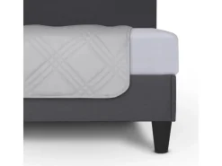 Bestlivings Tagesdecke Uni 220 x 240 cm Hellgrau