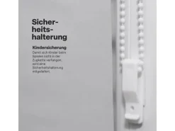 Bestlivings Thermorollo Verdunkelungsrollo mit Klemmträger 100 x 150 cm Weiß