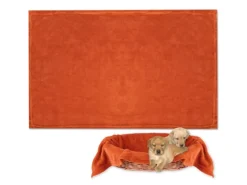 Bestlivings Tierdecke Hundedecke Mikrofaser 70 x 100 cm Terracotte