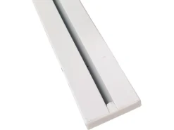 Outlet Bestlivings Vorhangschiene Aluminium 90 cm Weiß 1 Lauf