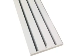 Bestlivings Vorhangschiene 360 cm Aluminium Weiß 3 Lauf / 3 x 120 cm