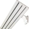 Sale Bestlivings Wandträger für Aluminium Vorhangschiene Weiß 3 bis 4 Lauf