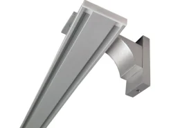 Hot Bestlivings Wandträger für Aluminium Vorhangschiene Silber 1 bis 2 Lauf