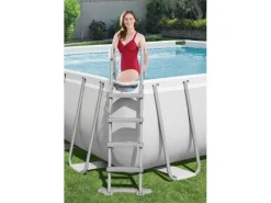 Sale Bestway Stahlrahmenpool Power Steel 122 cm x 274 cm x 549 cm Rechteckig