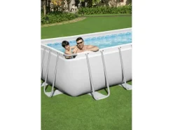 Sale Bestway Stahlrahmenpool Power Steel 122 cm x 274 cm x 549 cm Rechteckig