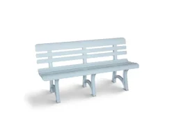 BICA Olimpia 3-Sitzer Gartenbank in Weiß