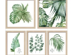 Pro Art Bild mit Rahmen Anonymus 5er-Set Gr. Pl. Co. 54 cm x 54 cm