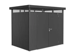 Biohort Metall-Gerätehaus HighLine 4,6 m² Doppeltür