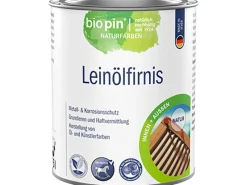 Online Biopin Leinölfirnis Transparent 750 ml