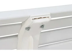 Blome 3er Bank Helgoland Weiß 64 cm x 150 cm x 80 cm