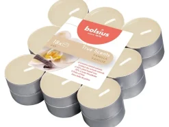 Bolsius Duftteelichter True Scents 18er-Pack Vanille