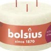 Online Bolsius Rustik-3-Docht-Kerze Shine 90/140 mm Weiche Perle