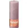 Hot Bolsius Rustik-Kerze Shine 190/68 mm Eschenrose