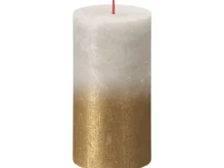 Sale Bolsius Rustik-Kerze Sunset 130/68 mm Sand Grau-Gold