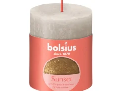 Bolsius Rustik-Kerze Sunset 80/68 mm Sand
