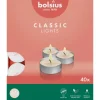 New Bolsius Teelichter in Box Brenndauer 6 Stunden 40 Stück