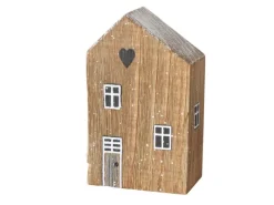 Best Boltze Deko-Aufsteller Houses Klein 2-fach Sortiert 12 x 4,5 x 6,5 cm Mehrfarbig