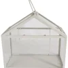 Boltze Gewächshaus 28 cm x 15 cm x 30 cm Grau