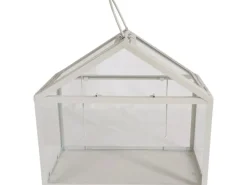 Boltze Gewächshaus 28 cm x 15 cm x 30 cm Grau