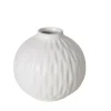 Clearance Boltze Home Vase Zalina Klein Ø 11 cm x 12 cm Weiß