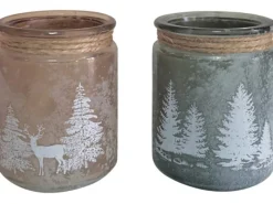 Clearance Boltze Home Windlicht Kitzbühel 9 cm sortiert