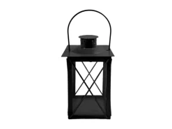Sale Boltze Laterne Farol Klein 20 cm x 12 cm x 12 cm Schwarz