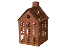 Boltze Laterne Kolding 23 cm x 14 cm x 14 cm Braun