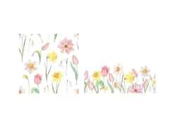 Clearance Boltze Servietten Tulip 2-fach Sortiert 3 cm x 165 cm x 165 cm Weiß-Natur