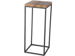 Outlet Boltze Tisch Burano Groß 30 cm x 70 cm Braun-Schwarz