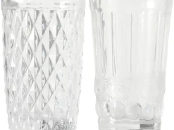 Boltze Trinkglas Aurora 2-fach Sortiert 600 ml