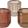 Best Boltze Windlicht Reguna 3-fach Sortiert 8,5 cm x Ø 8,5 cm Mehrfarbig