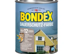 BONDEX Dauerschutz-Farbe -Schokobraun seidenglänzend 750 ml