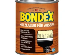 Outlet BONDEX Holzlasur für Außen Farblos seidenglänzend 750 ml Transparent