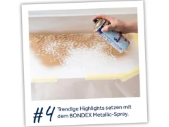 BONDEX Kreidefarbe Spray Edles 0,4 l Anthrazit