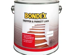 BONDEX Treppen-u. Parkettlack Transparent seidenglänzend 2,5 l
