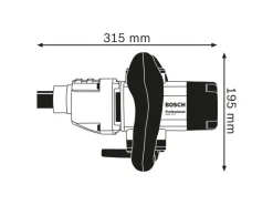 Sale Bosch Professional Rührwerk GRW 12 E 1.200 W inkl. Rührkorb 140 mm