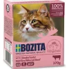 Bozita Katzen-Nassfutter Häppchen in Gelee Rinderhack 370 g