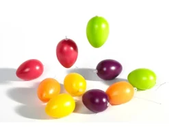 Clearance Brauns-Heitmann Behang Eier ca. 6 cm Mehrfarbig 10 Stück