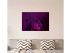 Outlet Bricoflor Ausgefallenes Wandbild In Lila Blumen Leinwand Bild In Ölgemälde Optik Stillleben Bild Im Neobarock Stil Für Schlafzimmer Und Wohnzimmer