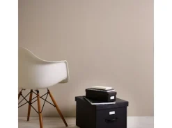 Best Bricoflor Beige Tapete für Küche Abwaschbare Vliestapete mit Vinyl Hell Ideal für Badezimmer und Flur Moderne Einfarbige Küchentapete Schlicht