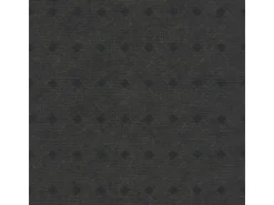 Hot Bricoflor Ethno Tapete in Schwarz Vlies Mustertapete mit Vinyl Ideal für Wohn und Schlafzimmer Schwarze Vliestapete mit Afrikanische Muster Design