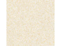 Bricoflor Gelbe Tapete mit Blumen Muster Florale Vliestapete mit Blättern Ideal für Wohnzimmer und Flur Vlies Mustertapete