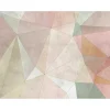 Discount Bricoflor Geometrische Tapete In Betonoptik Bunt Pastellfarben Vliestapete Mit Dreiecken Ideal Für Jugendzimmer Und Wohnzimmer