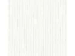 Outlet Bricoflor Gestreifte Vliestapete überstreichbar Weiße Tapete Dünne Linien Schlicht Zum überstreichen Uni Wandtapete Gemustert für Büro