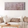 Best Bricoflor Lavendel Bild Auf Leinwand Blumenwiese Wandbild In Flieder Lila Ideal Für Schlafzimmer Und Küche Provence Leinwandbild Mit Lavendelfeld